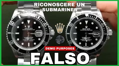 come capire se un rolex submarine e falso|Come riconoscere un Rolex falso: Guida completa.